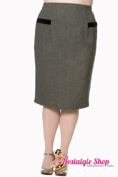 Banned Pencilskirt - Lady Luck