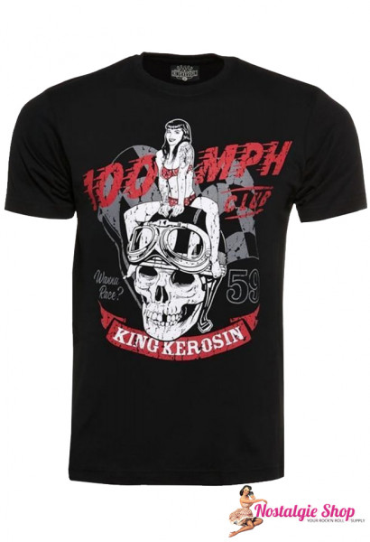 KK T-shirt 100 mph Club - Wanna Race?