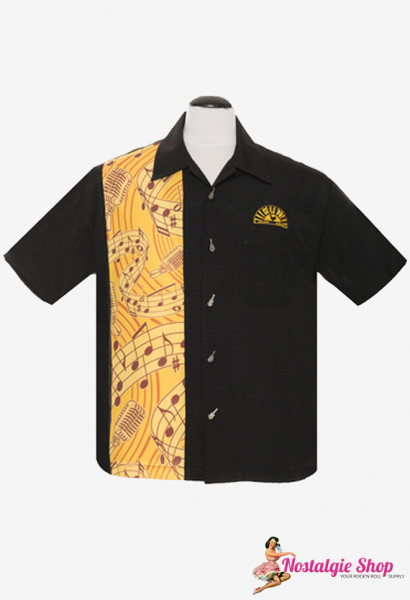 Steady Bowling Shirt - Sun Records Music Note
