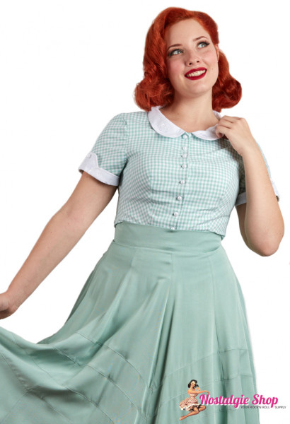 Luisa-Minty Bluse