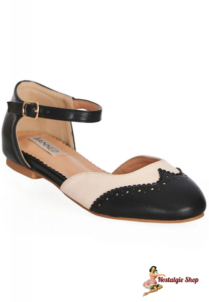 Banned - Dapper Dancemates Ballerinas Schwarz