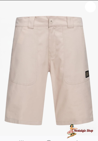 King Kerosin - Workwear Shorts in Sand