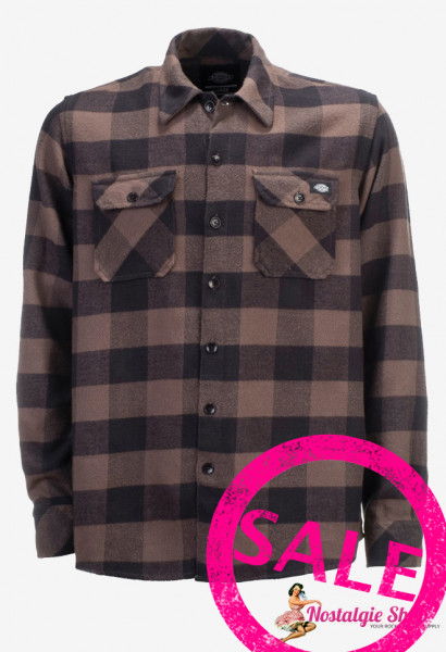 Dickies Holzfällerhemd Sacramento - gravel grau