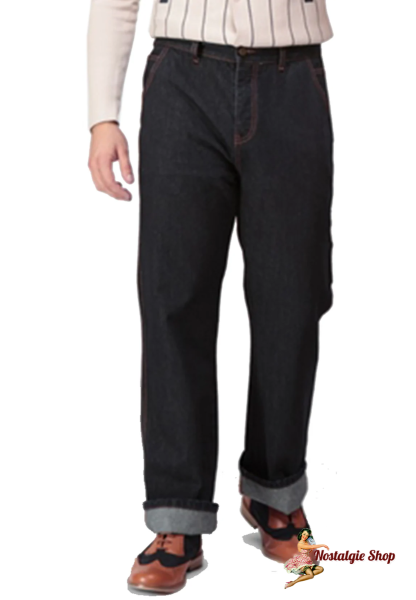 Collectif - "OWEN PAINTER" Retro RELAXED FIT Denim