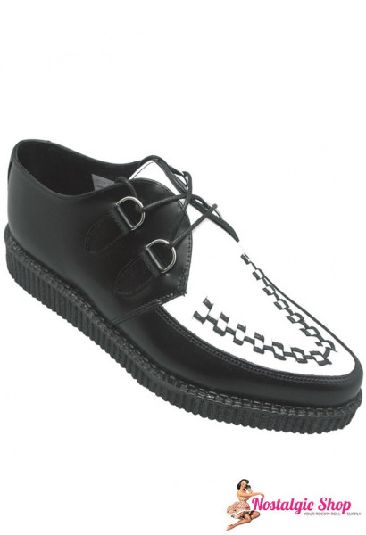 Boots &amp; Braces Rockabilly Creeper - two tone Teddyboy