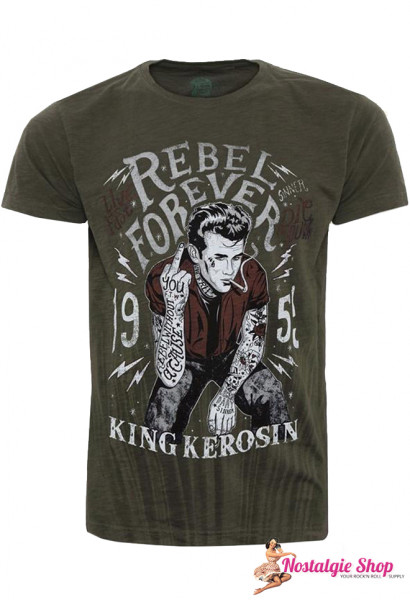 KK Rebel Forever T-Shirt mit James Dean