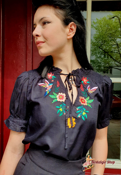 Sugarhill Brighton - Angelique Shirred Top