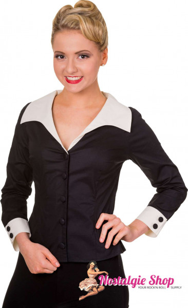 Banned Bluse Beautiful People - Einzelstück S-