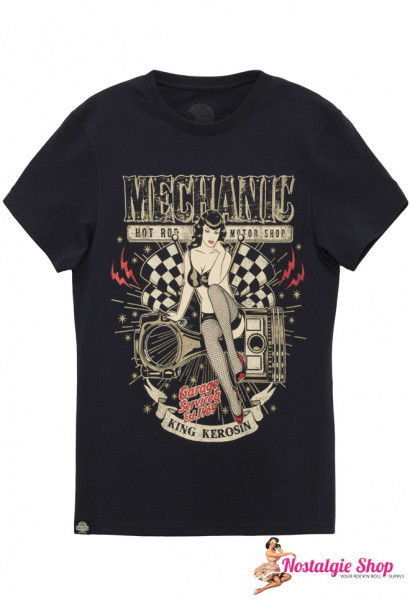 King Kerosin - Mechanic PinUp T-Shirt