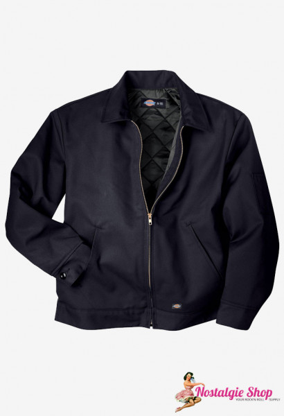 Eisenhower Worker Jacke - schwarz gefüttert
