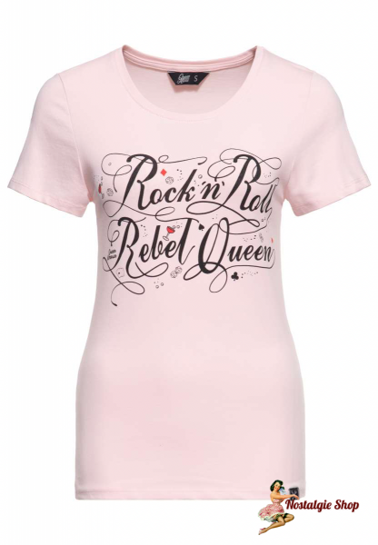 Queen Kerosin - CLASSIC T-SHIRT »ROCK&#039;N ROLL REBEL QUEEN«