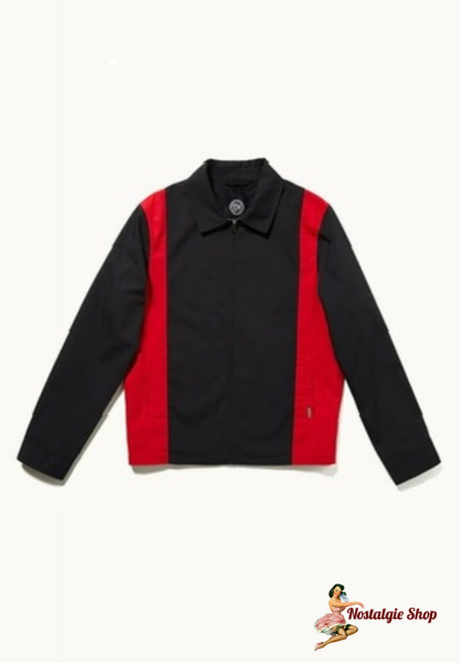 Chet Rock - Jacke Schwarz Rot