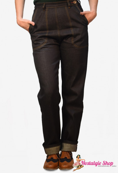 Queen Kerosin - Selvedge Heritage Jeans