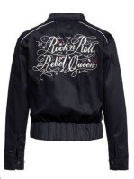 Queen Kerosin - Gabardine Jacke «Rock'n'Roll Rebel Queen»