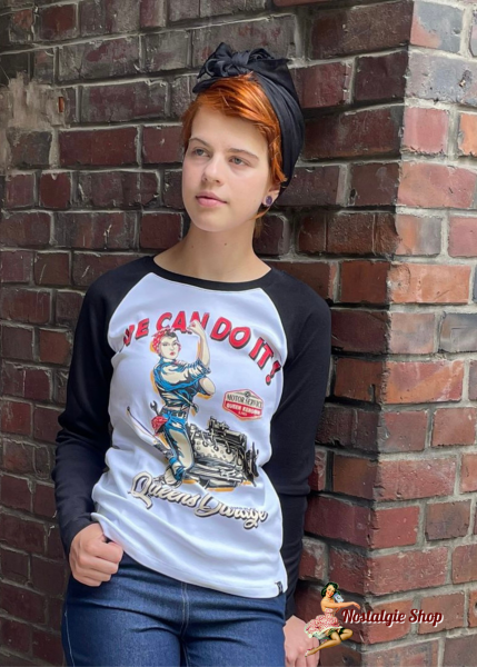 Queen Kerosin - RAGLAN LONGSLEEVE „We can do it“