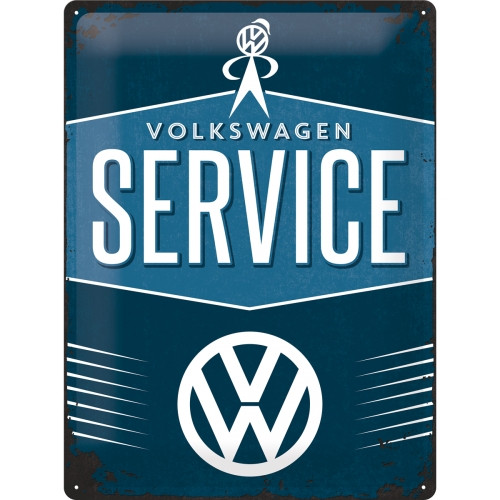 Blechschild 30 x 40 VW Service