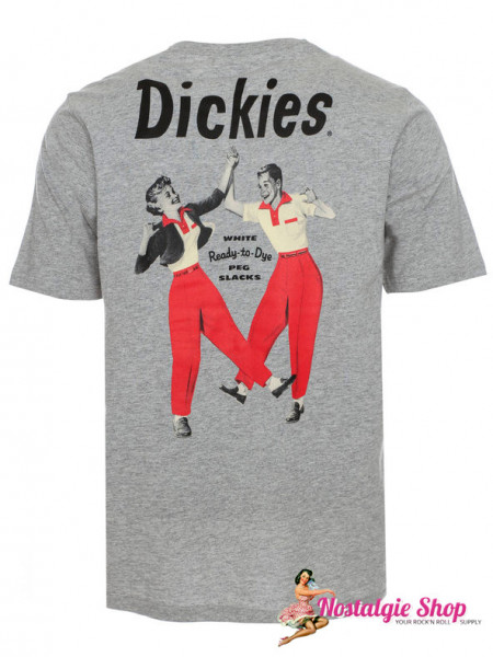 Dickies T-Shirt &quot;Kelliher&quot; - grau ,30er Swing Tanzpaar