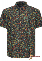 King Kerosin - KURZARMHEMD «V8»