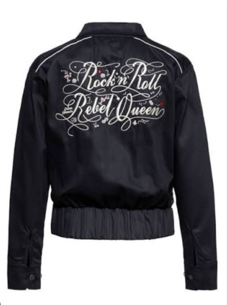 Queen Kerosin - Gabardine Jacke «Rock'n'Roll Rebel Queen»